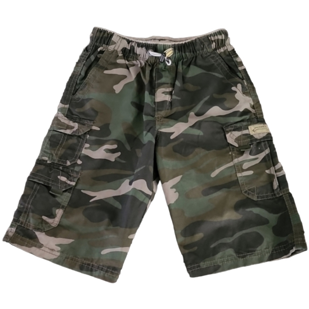 UNIONBAY Camo Cargo Shorts Boys 6 Toggle Waist Camoflauge - Picture 3 of 10
